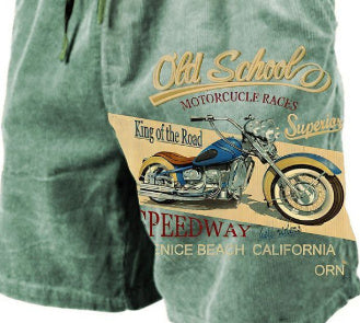 Vintage Fashion Sports Shorts