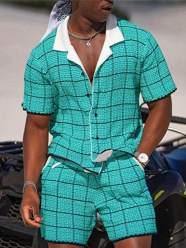 Men's Miami Style Outfit Set
