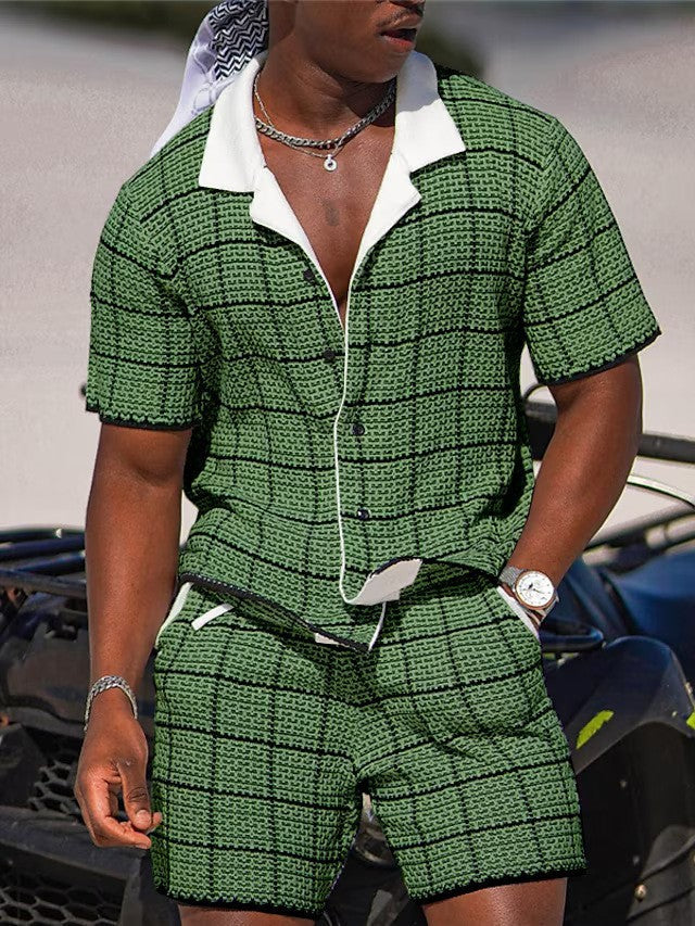 Men's Miami Style Outfit Set