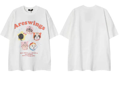 New Cartoon Animal Loose T