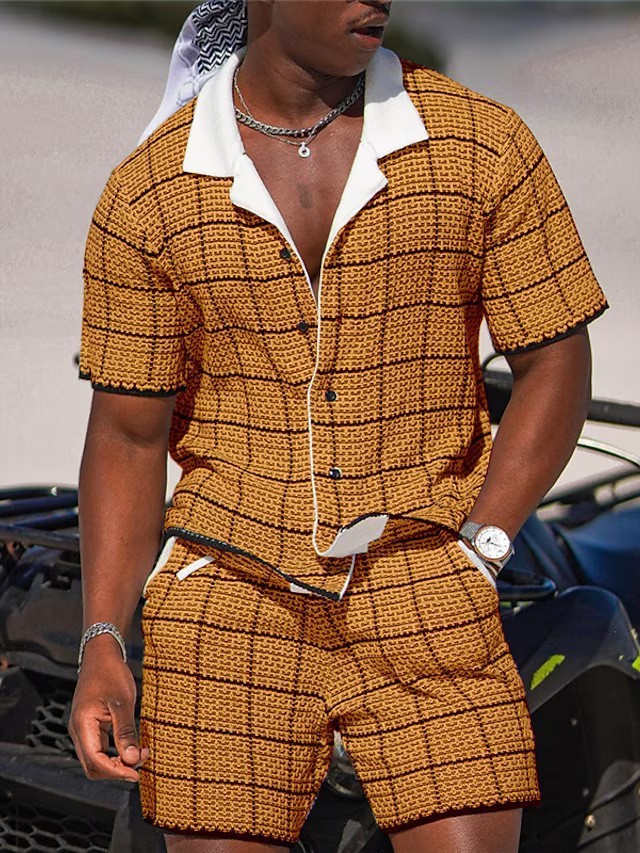 Men's Miami Style Outfit Set